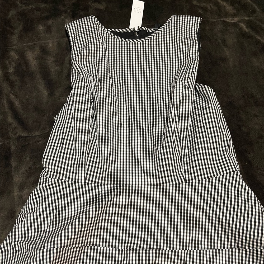 White House Black Market sleeveless peplum top size 14 NWT